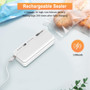 2-in-1 Sealer – USB Rechargeable Handheld Machine for Plastic Bag Heat Sealing