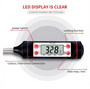 Food Thermometer – Digital Display Probe for Accurate Baking and Grilling
