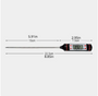 Food Thermometer – Digital Display Probe for Accurate Baking and Grilling