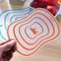 Transparent Cutting Board – Non-Slip Plastic Board for Vegetables and Meat