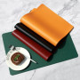 Faux Leather Placemats – Waterproof & Heat-Resistant Table Mats for Dining