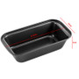 Nonstick Bread Loaf Pan – Carbon Steel Rectangle Bakeware for Perfect Baking