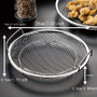 Stainless Steel Filter Tray – Reusable Round Mesh Basket for Frying, Grilling & Kitchen Use
