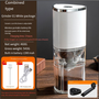 Electric Coffee Grinder – Portable USB Rechargeable Grinder with Ceramic Burr