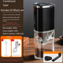 Electric Coffee Grinder – Portable USB Rechargeable Grinder with Ceramic Burr