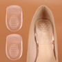 Silicone Heel Pads – Shock Absorbing Shoe Inserts for Heel Pain and Foot Support - Visible Variety
