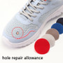 Vamp Repair Shoe Patch – Adhesive Pads for Sneakers, Heels & Sports Shoes - Visible Variety
