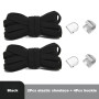 Elastic Shoe Laces for Sneakers – No Tie Quick Shoelace Clips for Kids & Adults - Visible Variety