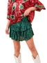 Sequins Mini Skirt – Sparkling A-Line Skirt for Beach, Club & Streetwear