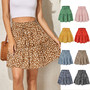 Women’s Floral Skirt – Elegant A-Line Style with Stretchable Waist for Comfort - Visible Variety