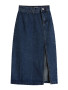 Wrapped Denim Skirt – High Waist Slim Fit with Stylish Side Slit