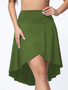 Stylish Asymmetrical Skirt with Pockets – Perfect for Sports and Casual Wear