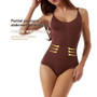 Women’s Tummy Control Bodysuit – One-Piece Slimming Shapewear with Hooks - Visible Variety