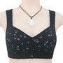 Comfortable Front Closure Large Bust Bra – Wire-Free Cotton Design - Visible Variety