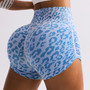 Women’s Leopard Shorts – High Waist Butt Lifting Gym & Workout Fitness Shorts - Visible Variety