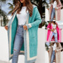 Fashion Versatile Long Hooded Sweater for Women – Cozy Cardigan Style - Visible Variety