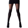 Temptation Tights – Sheer Mock Suspender Over-the-Knee Double Strap Women's Tights - Visible Variety