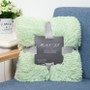 Faux Fur Throw Blanket – Super Soft Shaggy Sherpa Fleece Reversible Throw - Visible Variety