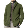 Stylish Cardigan Men – Classic Shawl Collar Knit Sweater with Buttons - Visible Variety