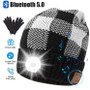 Unisex Bluetooth Beanie Hat – LED Winter Cap with USB Rechargeable Light - Visible Variety