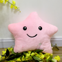 Glowing Star Pillow – 34cm LED Luminous Cushion with Colorful Lights - Visible Variety