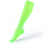 Unisex Over Calf Compression Socks with Stylish Stripe Pattern - Visible Variety