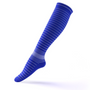 Unisex Over Calf Compression Socks with Stylish Stripe Pattern - Visible Variety