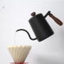 Stainless Steel Kettle – Black Gooseneck Pour-Over Coffee Kettle