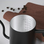 Stainless Steel Kettle – Black Gooseneck Pour-Over Coffee Kettle
