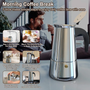 Mocha Coffee Pot – Italian Hand-Pushed Stainless Steel Household Brewer