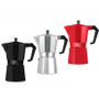 Aluminium Cafetiere Stove Top Espresso & Moka Coffee Pot