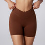 Women’s V Waist Shorts with High-Waist Sculpting Fit