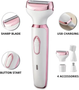 4-in-1 Waterproof Hair Remover for Women – Rechargeable & Painless Trimmer