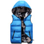 Stylish Unisex Cotton Down Vest in Camouflage Design
