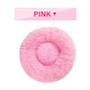 Donut Dog Bed Fluffy Long Plush Pet Bed – Warm & Calming Cushion