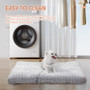 Washable Dog Mat Soft Cotton Bed Pad for Comfortable Sleeping