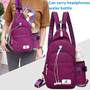 Nylon Sling Backpack Unisex Multipurpose Shoulder & Crossbody Bag