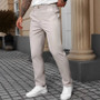 Men’s Slim Fit Dress Pants Tailored High Waist Design