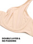 Women’s Balconette Bra – Smooth Scoop Neck Unlined Underwire Style