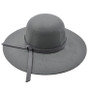 Women’s Floppy Fedora Hat Vintage Wide Brim Felt Bowknot Style