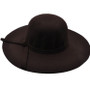 Women’s Floppy Fedora Hat Vintage Wide Brim Felt Bowknot Style