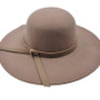 Women’s Floppy Fedora Hat Vintage Wide Brim Felt Bowknot Style