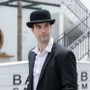 Derby Hat – Men’s 100% Wool Black Bowler Vintage British Style