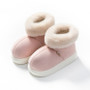 Women’s Bootie Slippers – Thick Sole Cotton Plush Fur Ankle Boots