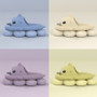 Cartoon Shark Slippers – Unisex Non-Slip Quick-Dry EVA Open Toe Slides