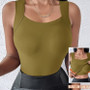 Shapewear Vest with Build in Bra – Women’s U-Neck Stretch Slim Fit Tank Top