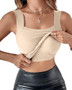 Shapewear Vest with Build in Bra – Women’s U-Neck Stretch Slim Fit Tank Top