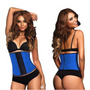 Waist Trainer Corset for Women – Latex Cincher for Abdominal Compression & Posture Support