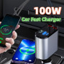 4-in-1 Retractable Car Charger – Fast Charging Adapter for Multiple Devices - Visible Variety