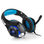 Gaming Headset with Adjustable Noise-Canceling Microphone & Red LED Lights